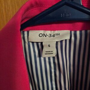 Pink Womens Blazer